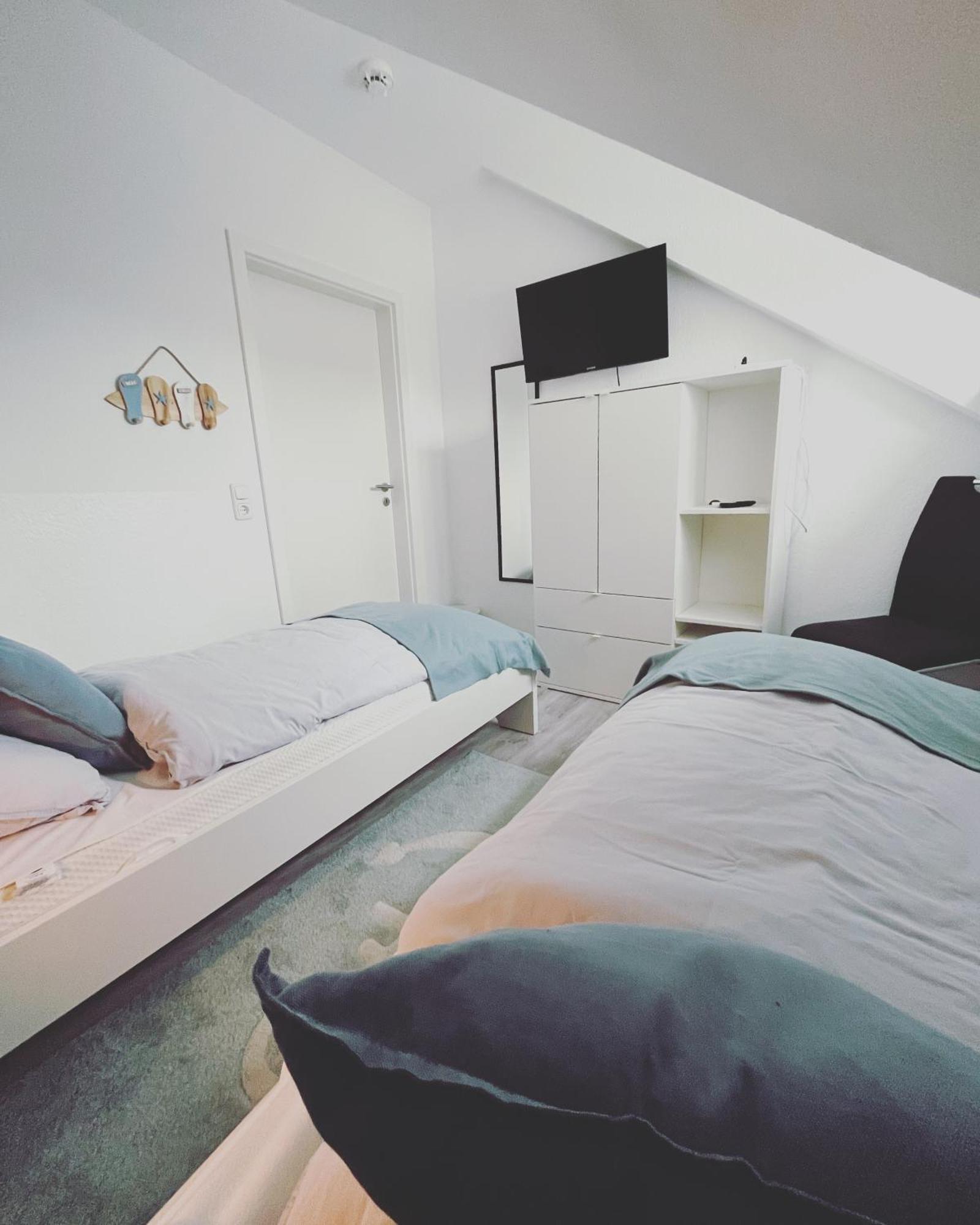 Ferienwohnung Watt Un Leev In Direkter Strand & Citynaehe Von Buesum Eksteriør bilde